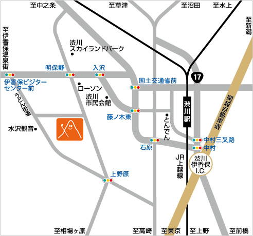 エリアマップ